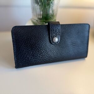 Portland Leather Goods Bifold Wallet Black